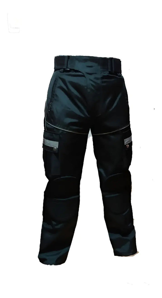Pantalon De Protección Para Motociclista Lona Dama Hombre