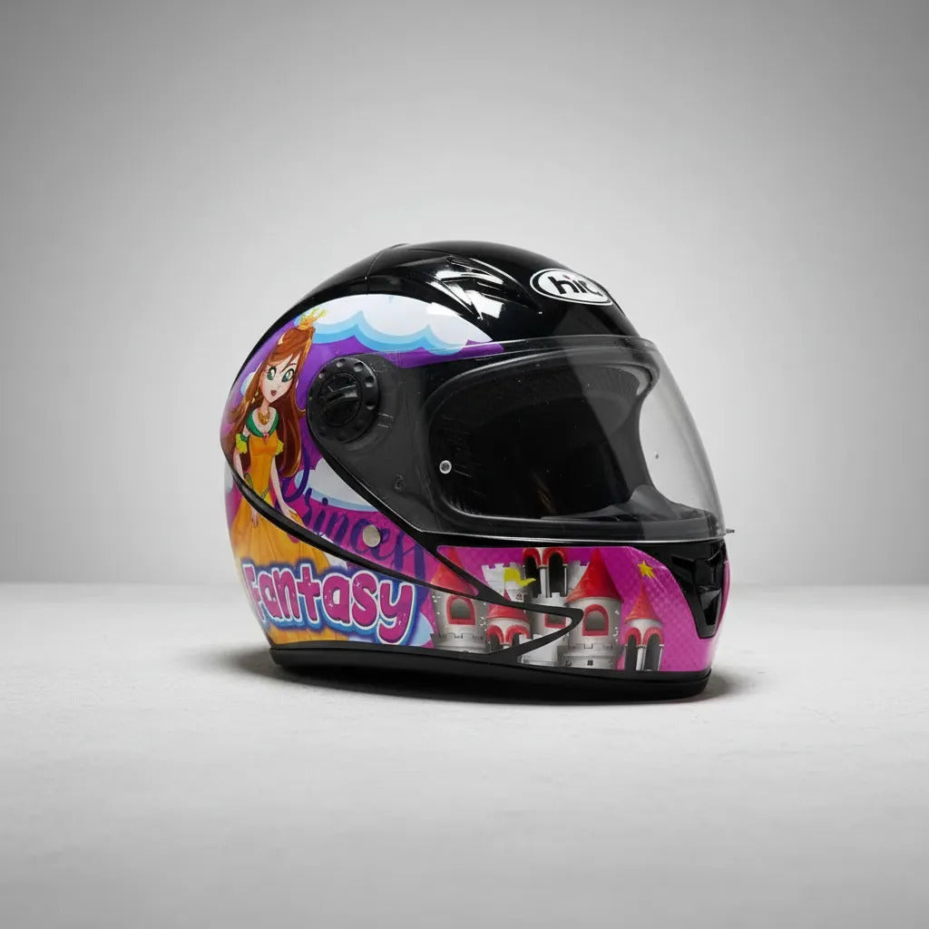 Casco Integral Para Niños Cerrado Kart Bicicleta Deportes