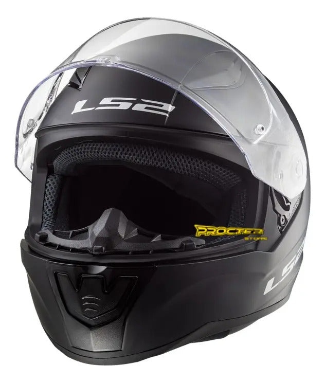Casco Ls2 Negro Mate 353 Certificado Integral