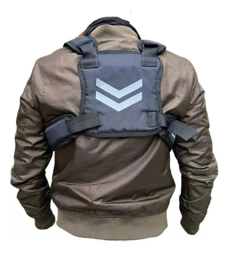 Pechera Moto Cangurera Porta Celular Multiusos