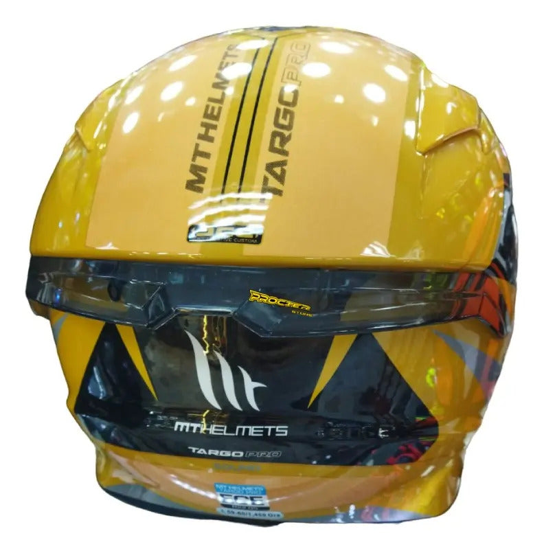 Casco Moto Mt Targo Pro Certificado Ece 2205 Deportivo