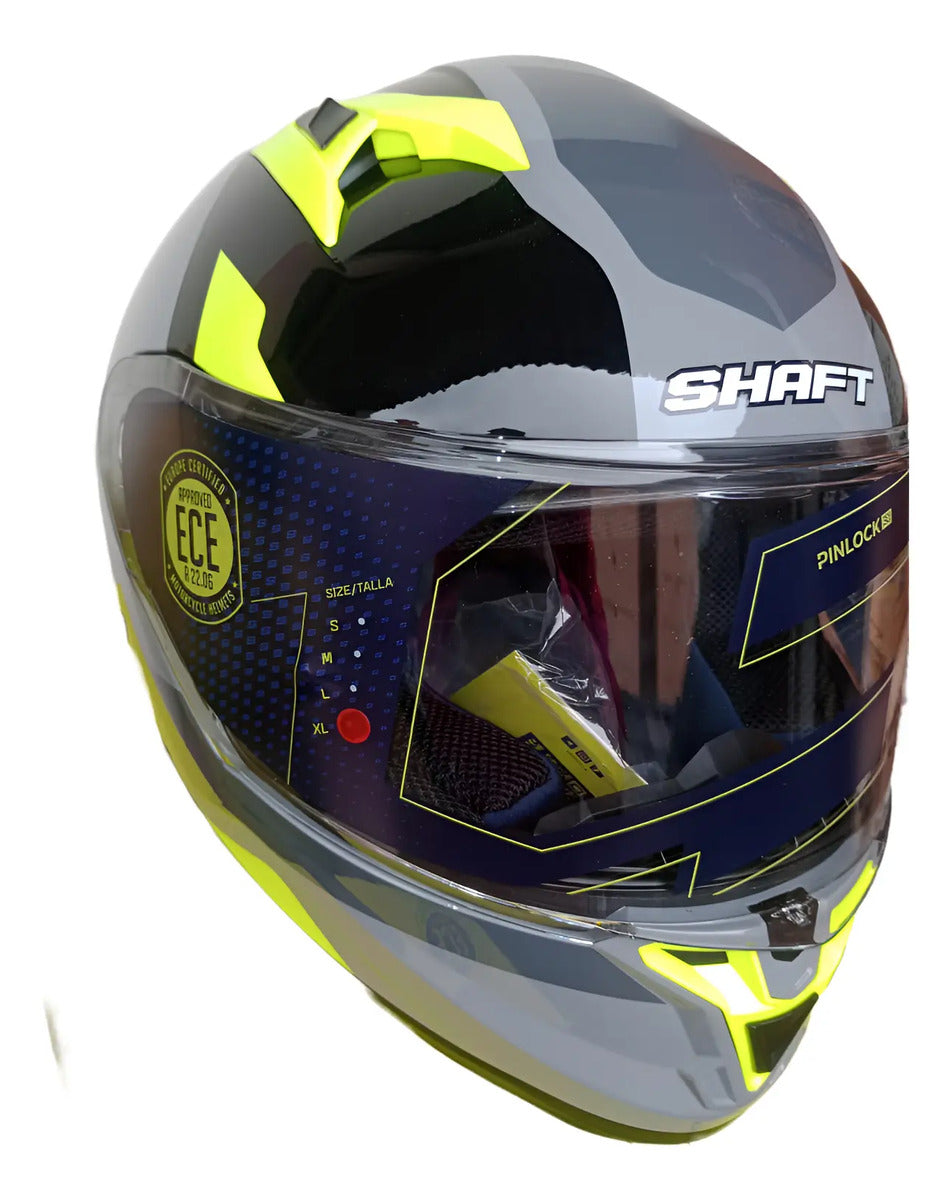 Cascos Integral Marca Shaft 522 Sp Certificado Ece 2206