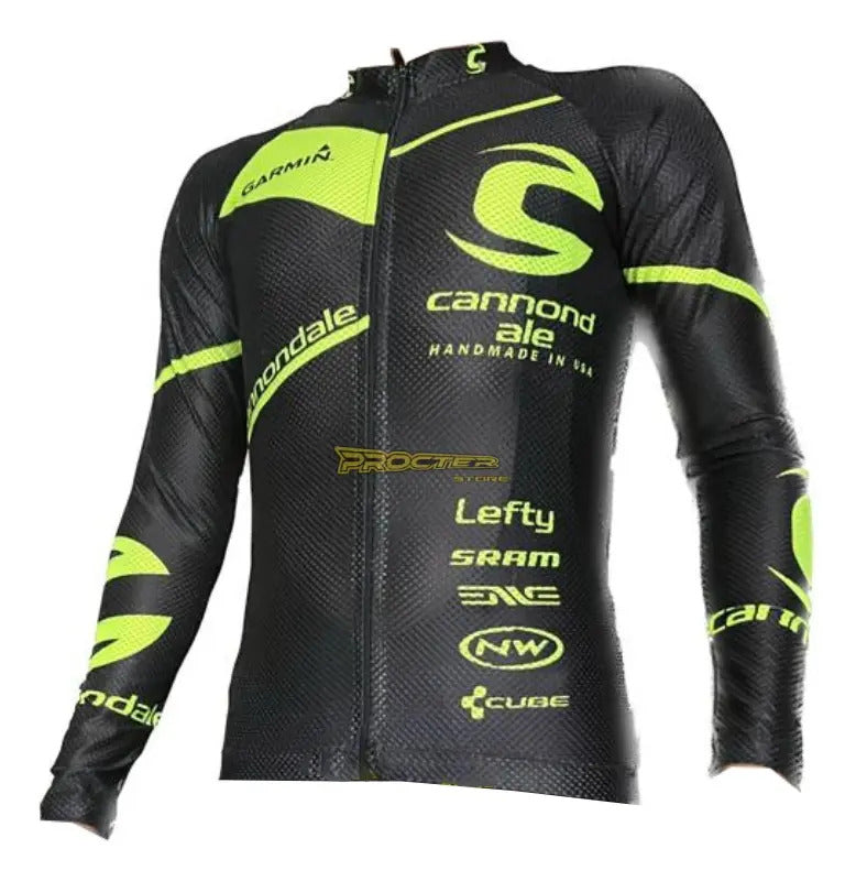 Jersey Ciclismo Maillot Manga Larga Ruta Mtb Colombia Camisa