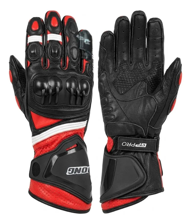 Guantes Cuero Gp Pro Alta Protección Caña Larga Unisex