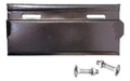 Porta Placas Moto Acero Inox + Tornillos