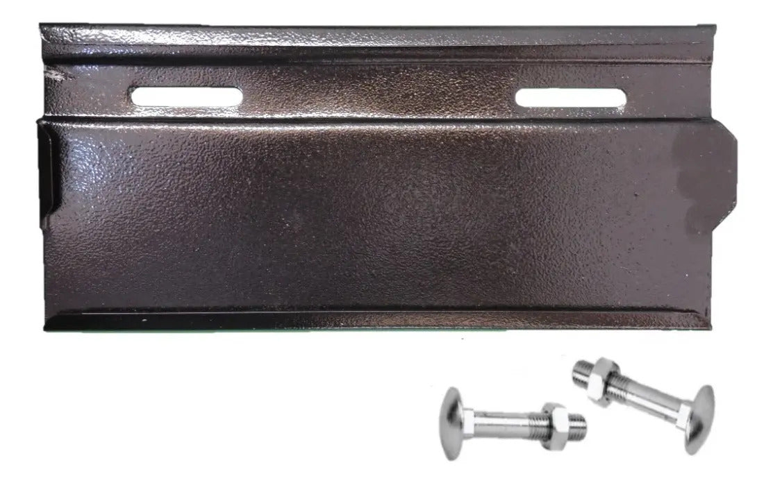 Porta Placas Moto Acero Inox + Tornillos