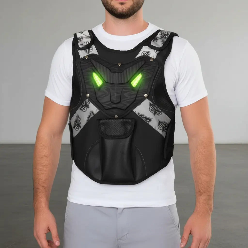 Chaleco Protección Con Armadura Para Moto Pechera Armor