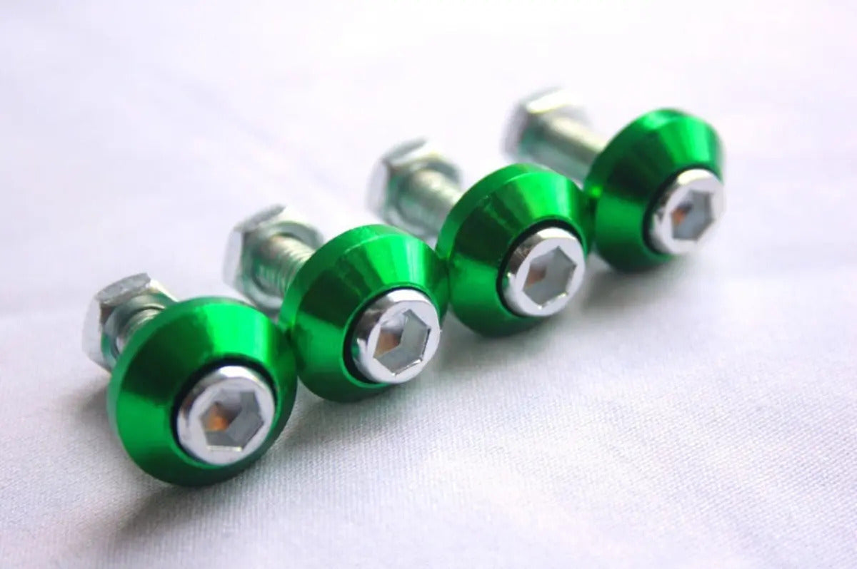 Tornillo Lujo X4 Carro Moto Portaplaca - Porta Placa Tuning