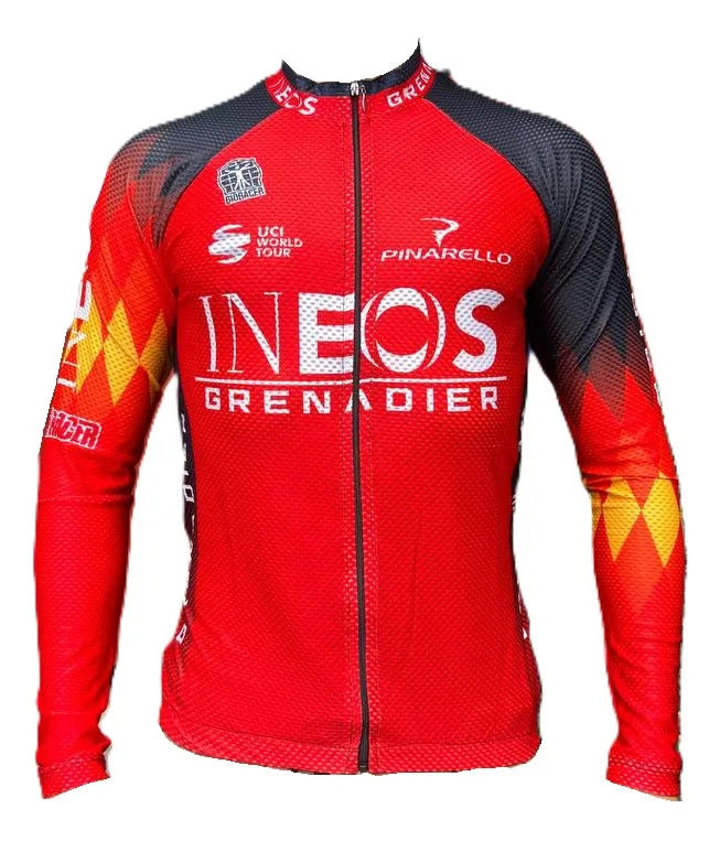 Camisa Camiseta Jersey Ciclismo Manga Larga Ruta Bici Licra