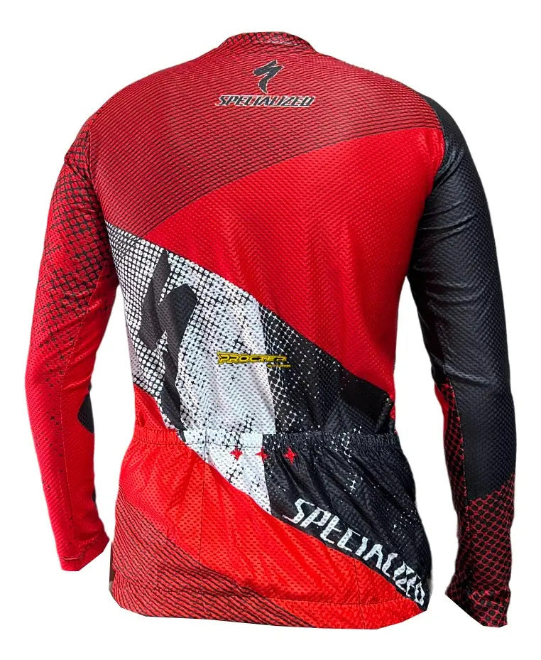 Camisa Camiseta Jersey Ciclismo Manga Larga Ruta Bici Licra