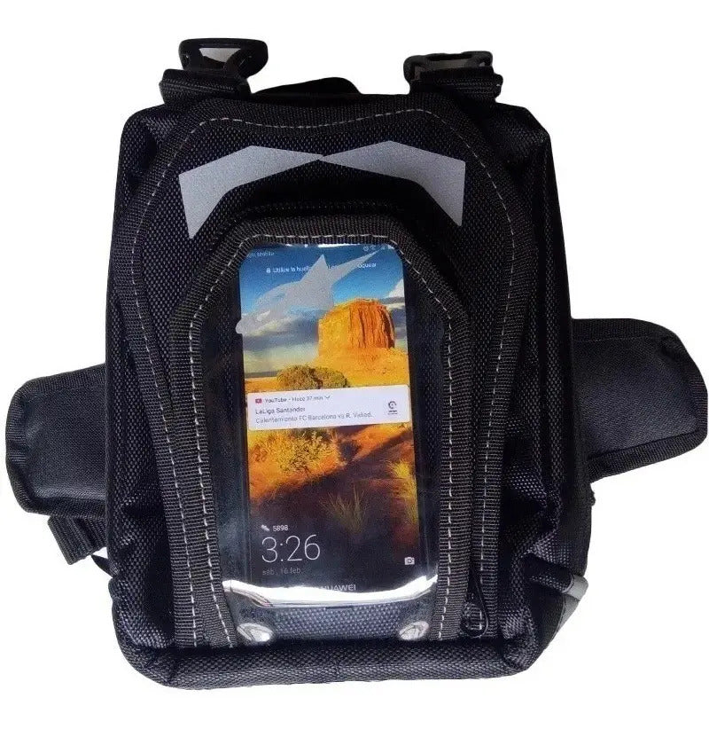 Maleta Tank Bag Moto Porta Celular Casco Expandible Tail Bag
