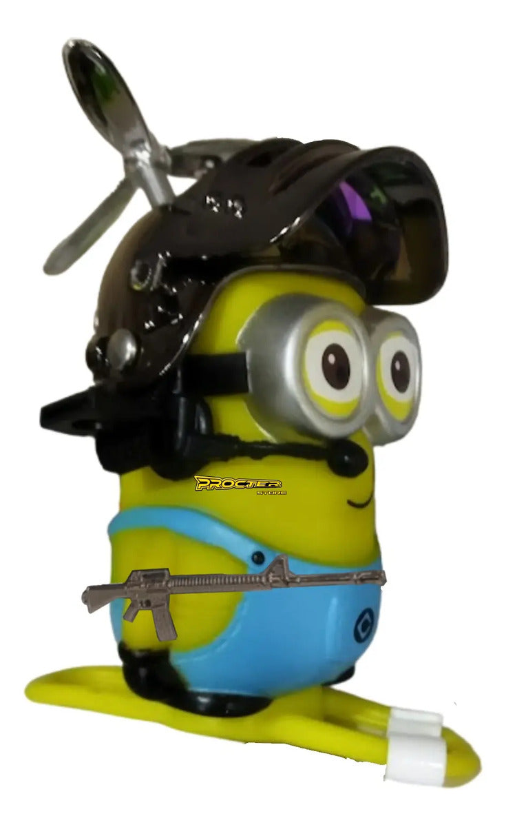 Minion Para Carro Moto Bicicleta Accesorio De Lujo Arma