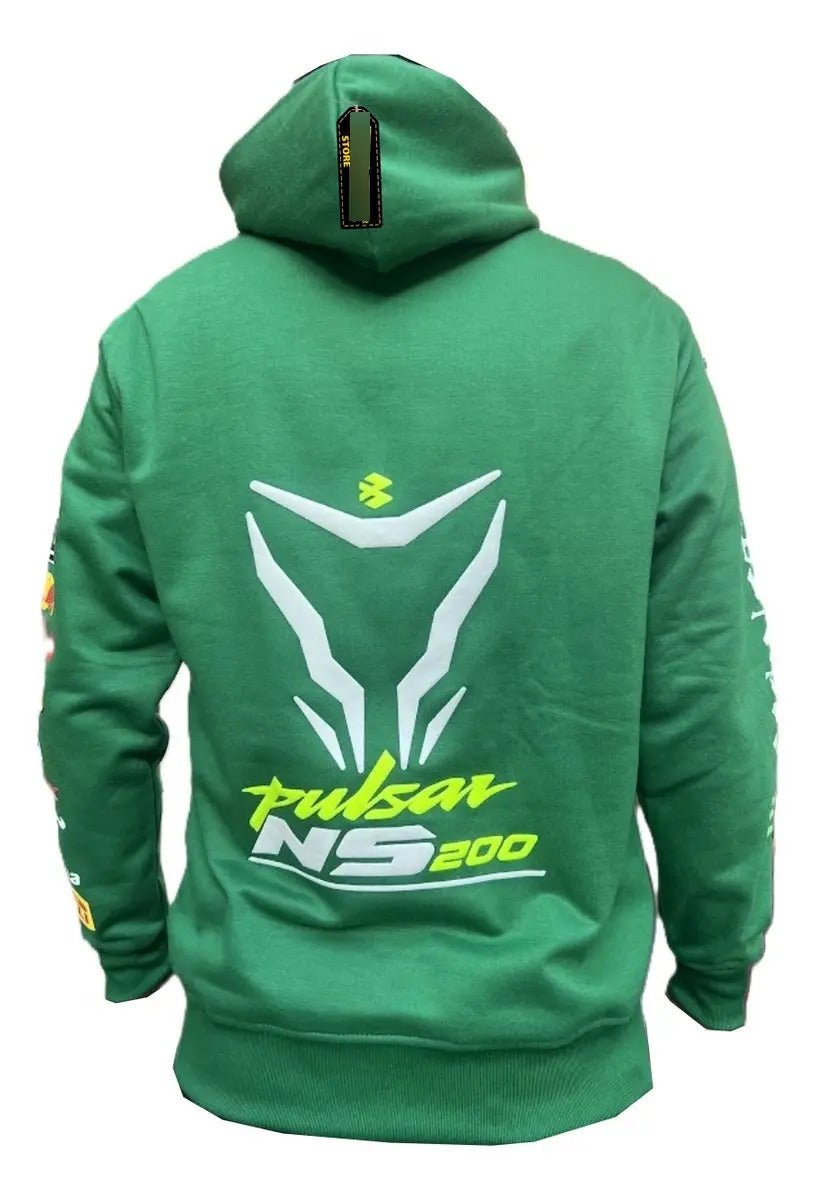 Buzo Hoodie Motero Buzo Con Capota Ktm Pulsar Honda