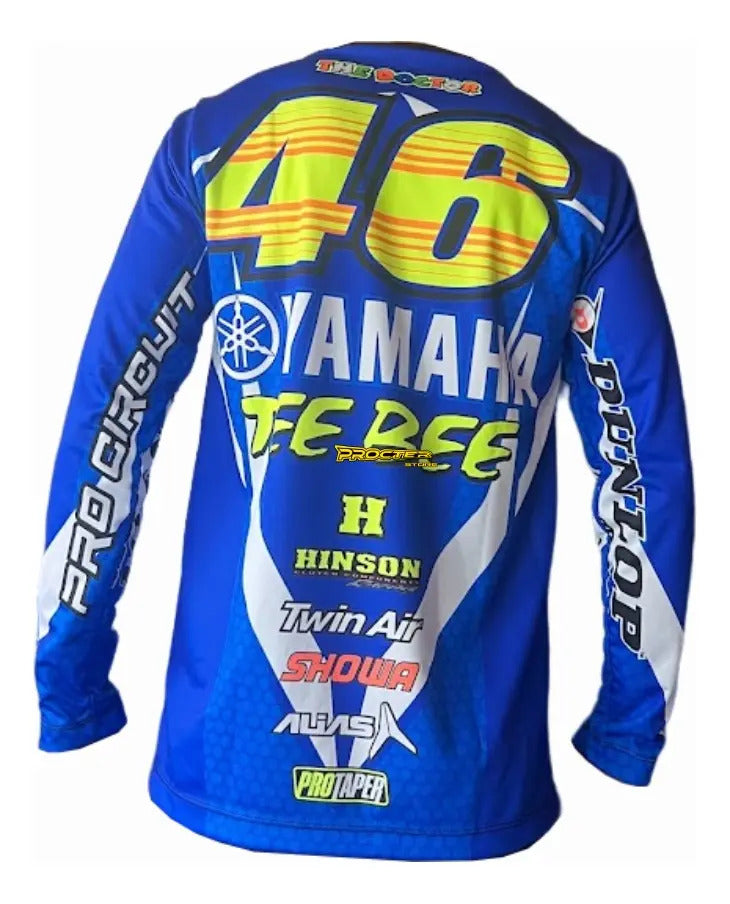 Buzo Manga Larga Mtb Motocross Bicicross Jersey Ciclismo