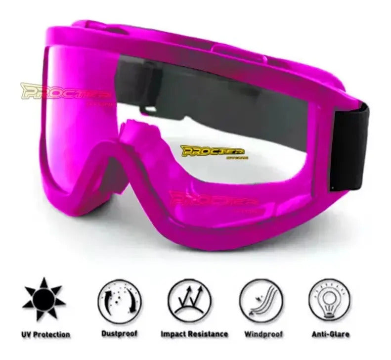 Gafas Tipo Cross Para Casco Cross Moto Bicicleta Deportes