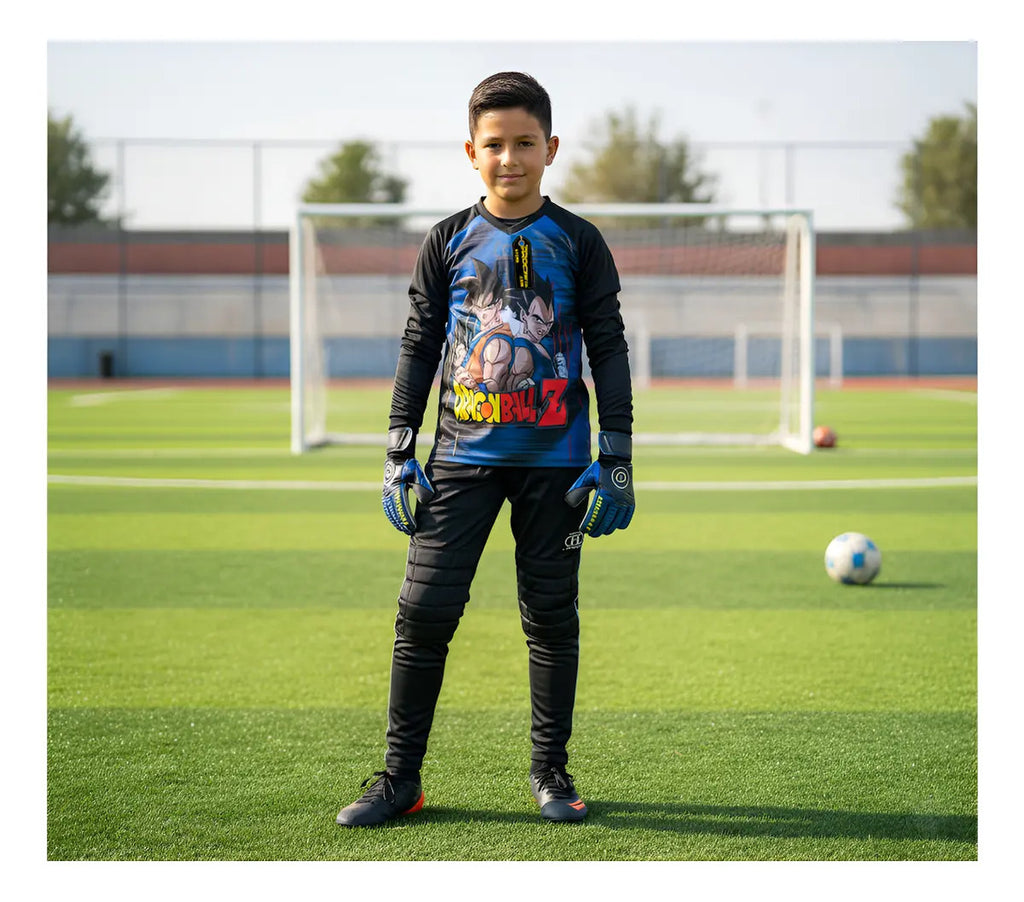 Conjunto Arquero Niño Pantalon Y Buzo Portero Uniforme
