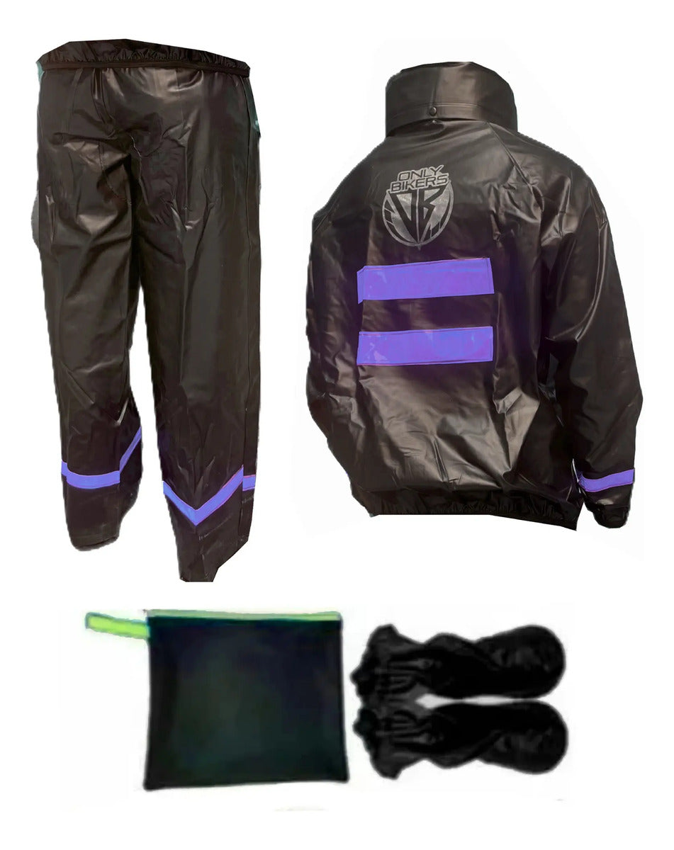 Impermeable Para Motociclistas Industrial Grueso Calibre 18