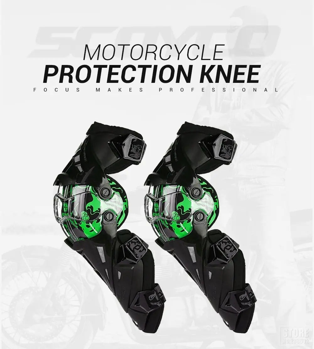 Rodilleras Scoyco K12 Articulada Proteccion Original