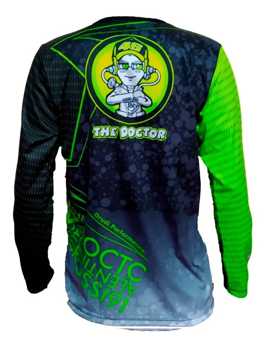 Buzo Manga Larga Mtb Motocross Bicicross Jersey Ciclismo