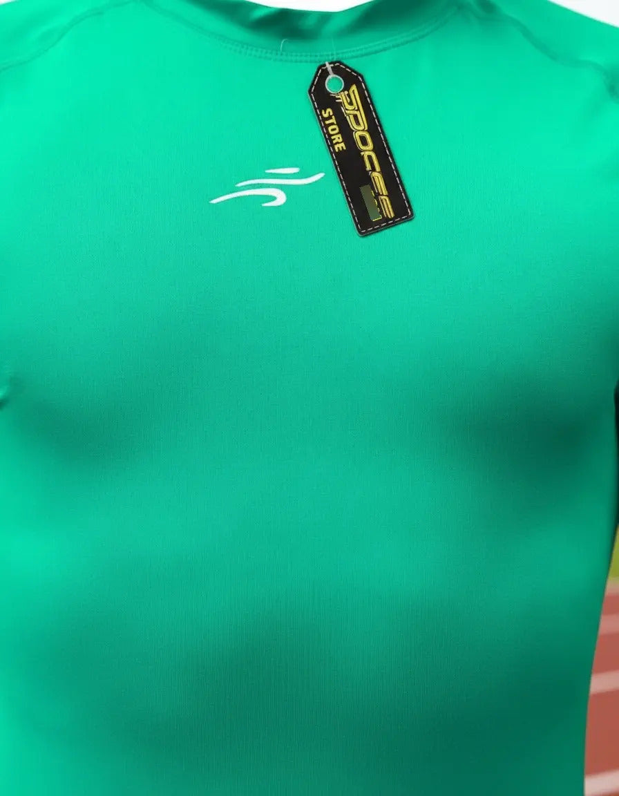 Buzo Deportivo Camiseta Larga Slim Fit Gym Lycra Fria Uv