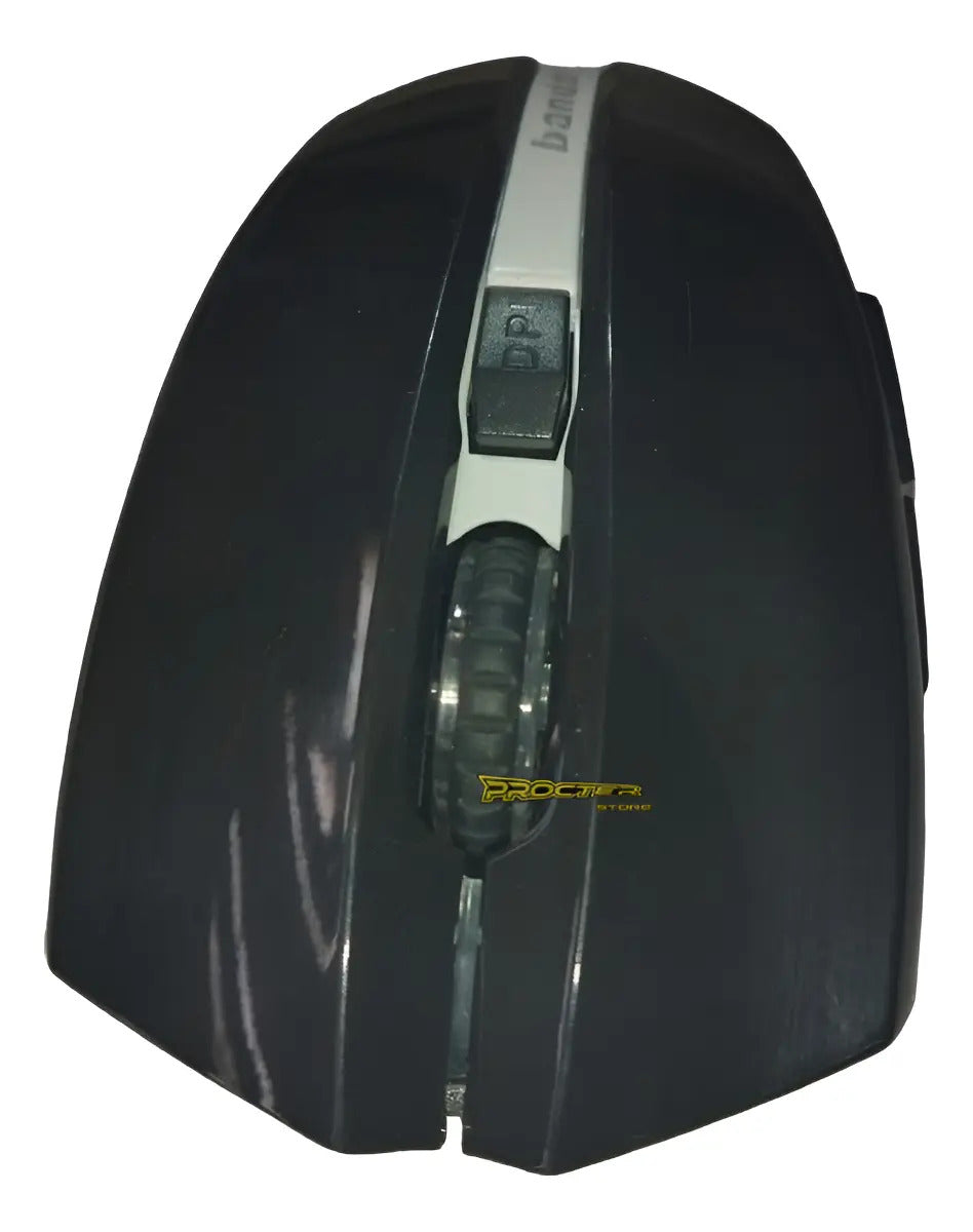Mouse Inalámbrico Banda Bd309 Gamer Larga Batería 6 Botones