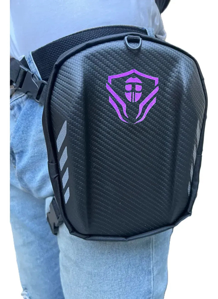 Canguro Piernero Para Motociclista Semi Impermeable Rigido