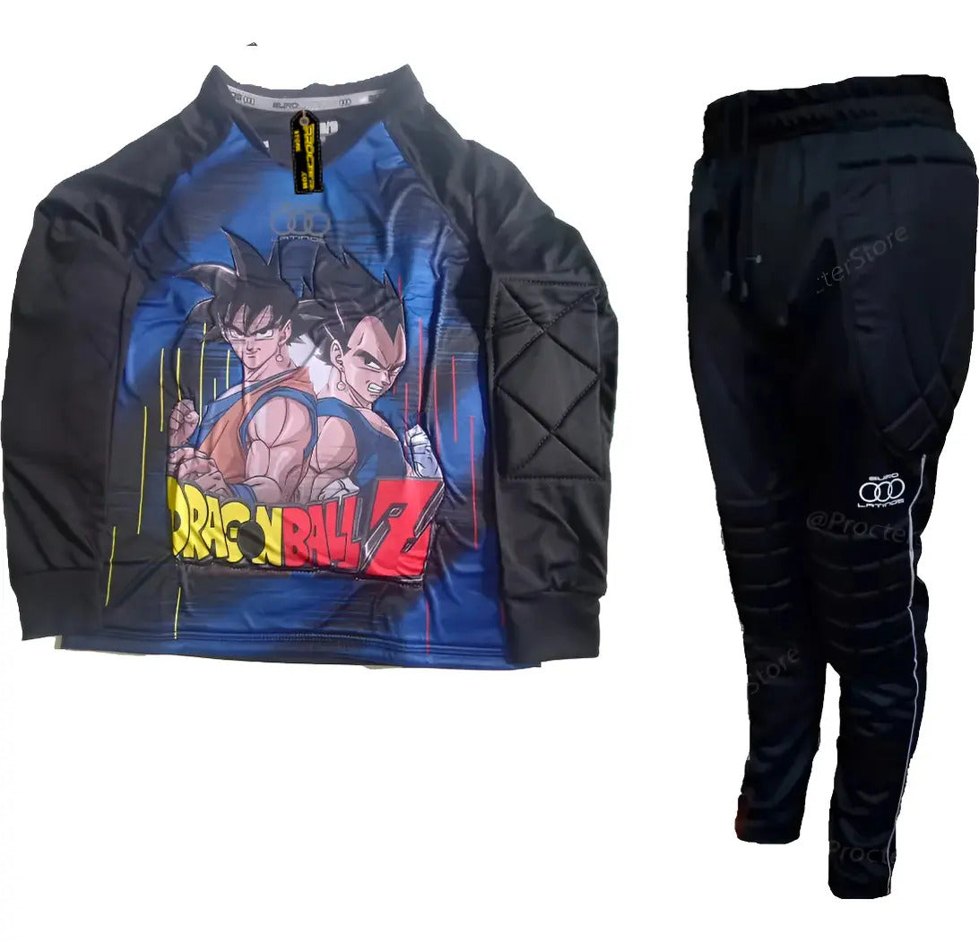 Conjunto Arquero Niño Pantalon Y Buzo Portero Uniforme