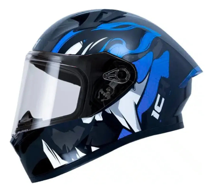 Casco Ich 503 Mujer Hombre Diseño Integral Certificado