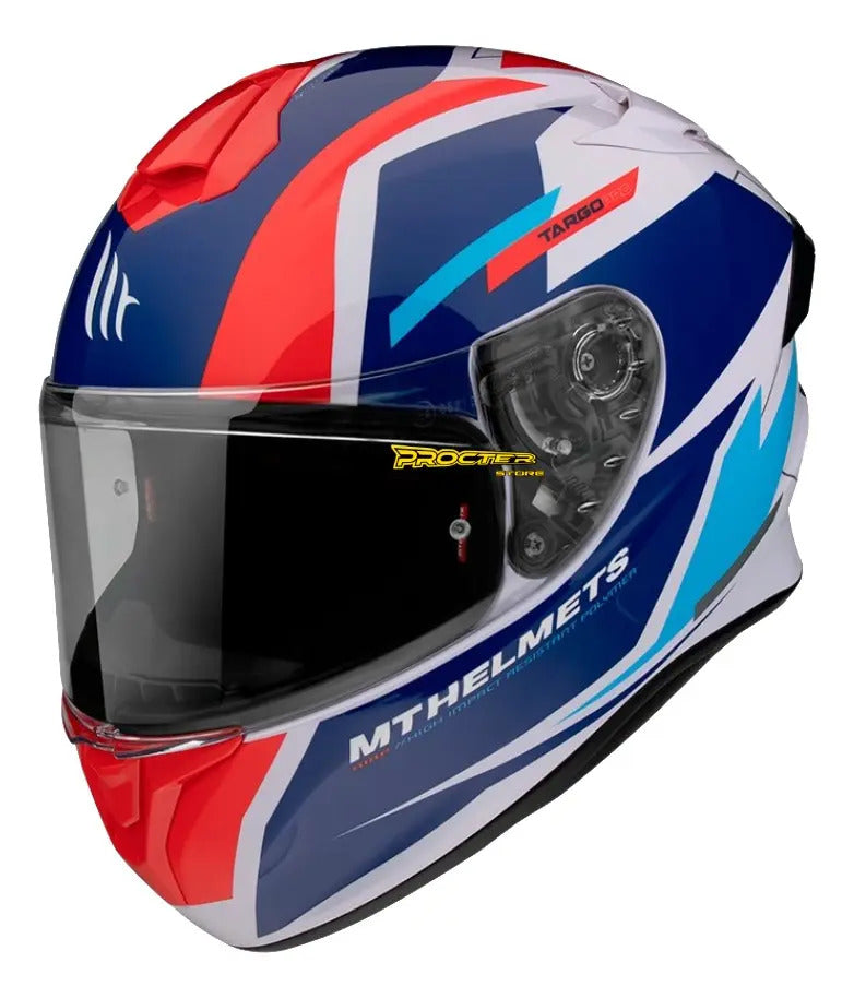 Casco Moto Mt Targo Pro Certificado Ece 2205 Deportivo
