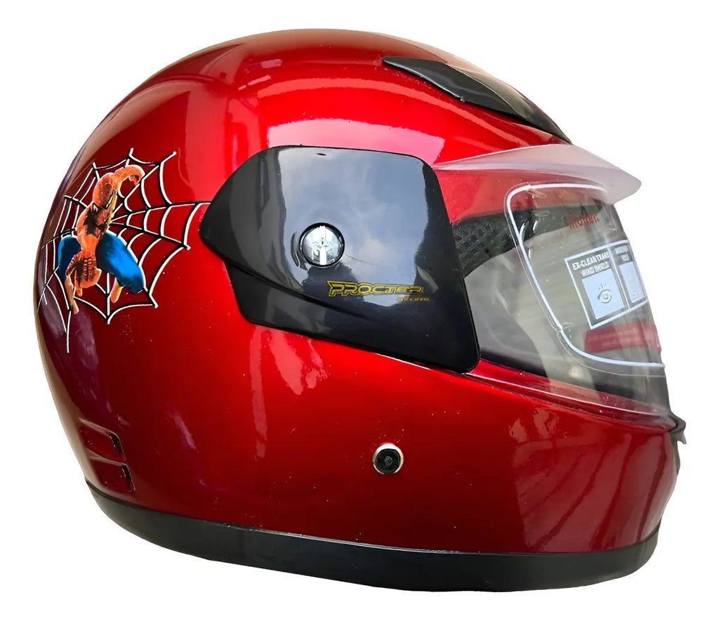 Casco Integral Para Niños Cerrado Kart Bicicleta Deportes