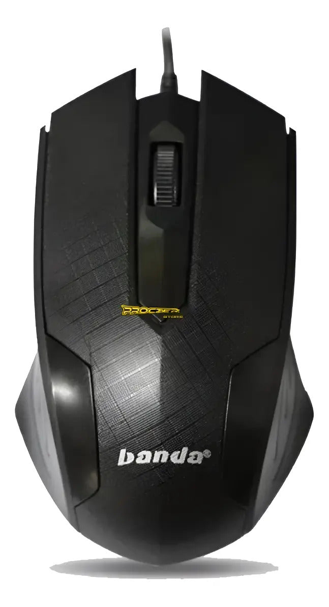 Mouse Banda Mw600 Alámbrico Color Negro