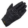 Guantes Cuero Deportivos Caña Media Para Motociclistas