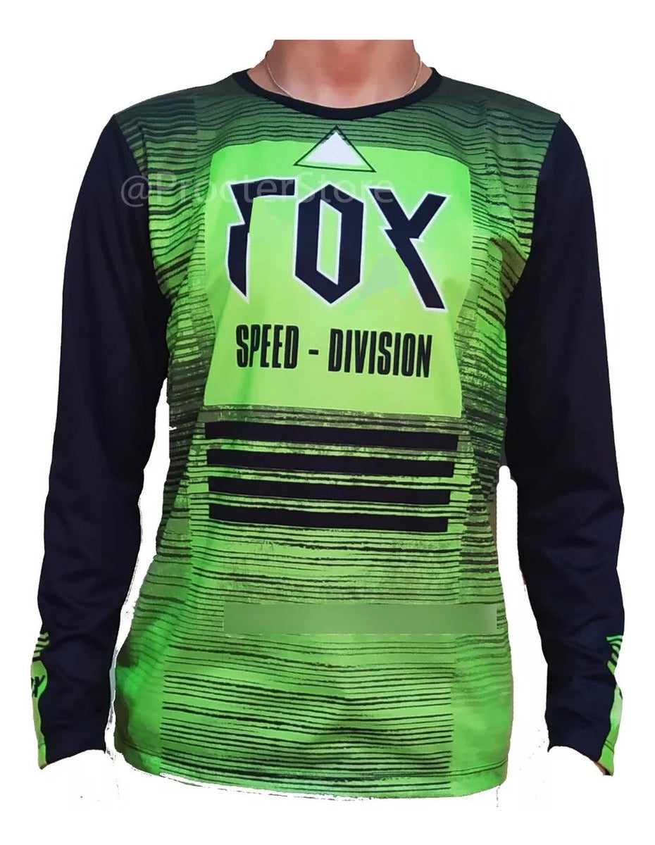 Buzo Manga Larga Mtb Motocross Bicicross Jersey Ciclismo