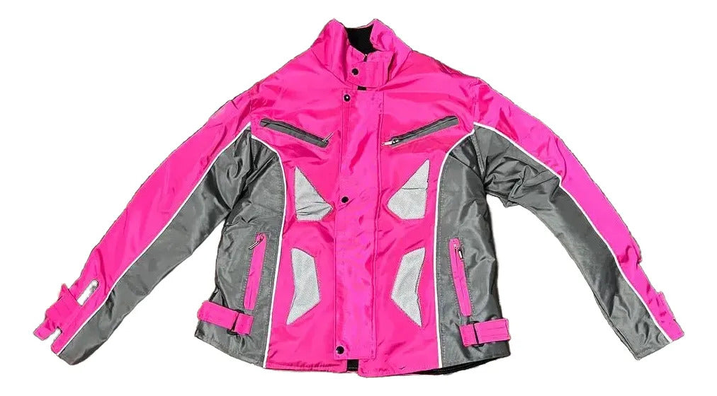 Chaqueta Para Motociclistas Dotacion Protecciones Reflectiva