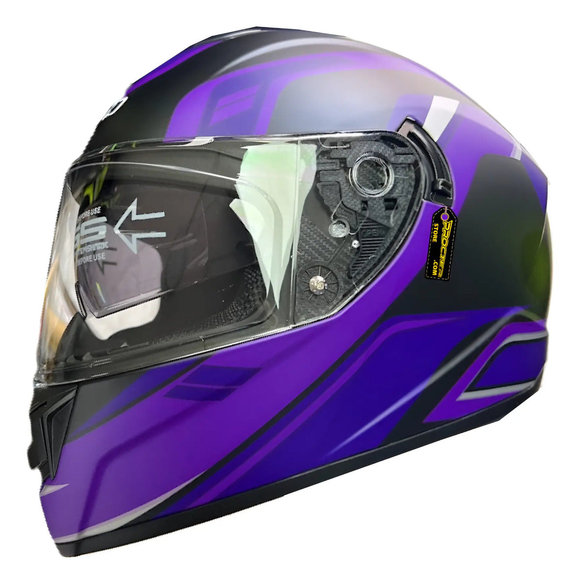 Casco Integral Moto Xecuro Doble Visor Certificado Gafas