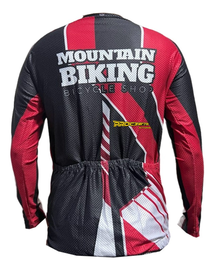 Jersey Ciclismo Maillot Manga Larga Ruta Mtb Colombia Camisa