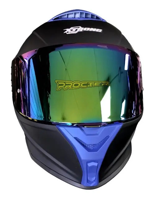 Casco Certificado Integral Xtrong Deportivo Visor Procter