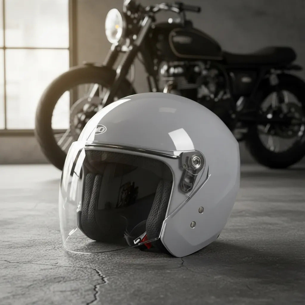 Casco Abierto Marca Tech T10 Certificacion Dot