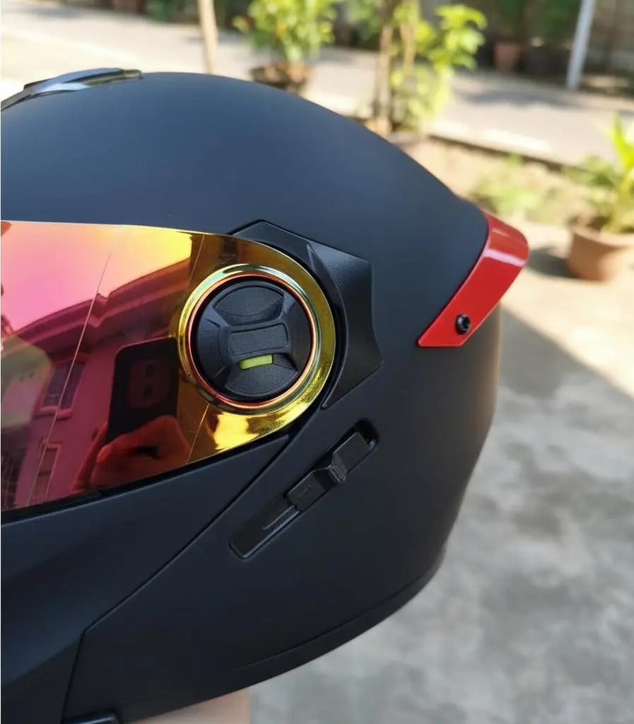 Casco Abatible Certificado Mujer Hombre Xecuro Doble Visor