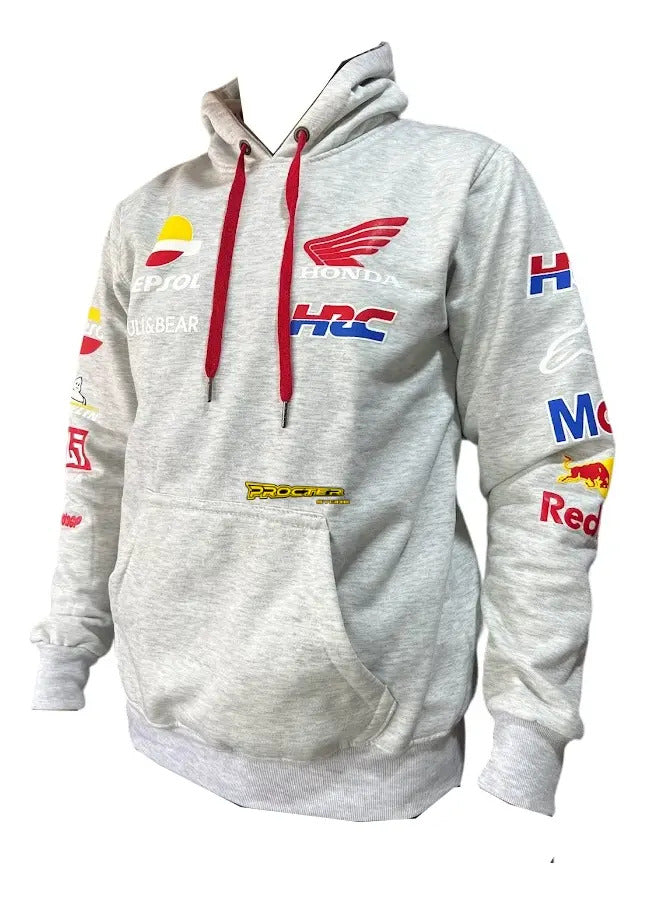 Buzo Hoodie Motero Buzo Con Capota Ktm Pulsar Honda