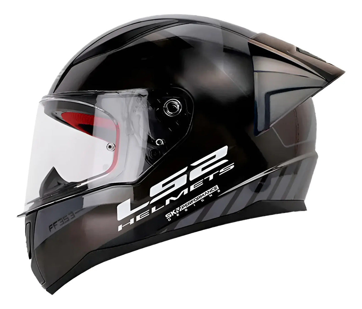 Casco Ls2 Negro Mate 353 Certificado Integral