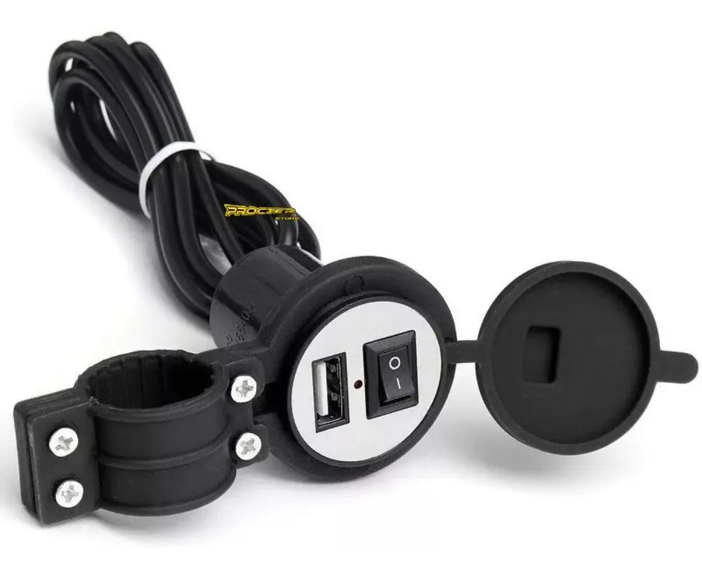 Cargador Celular 1 Puerto Usb Moto Switch Gps