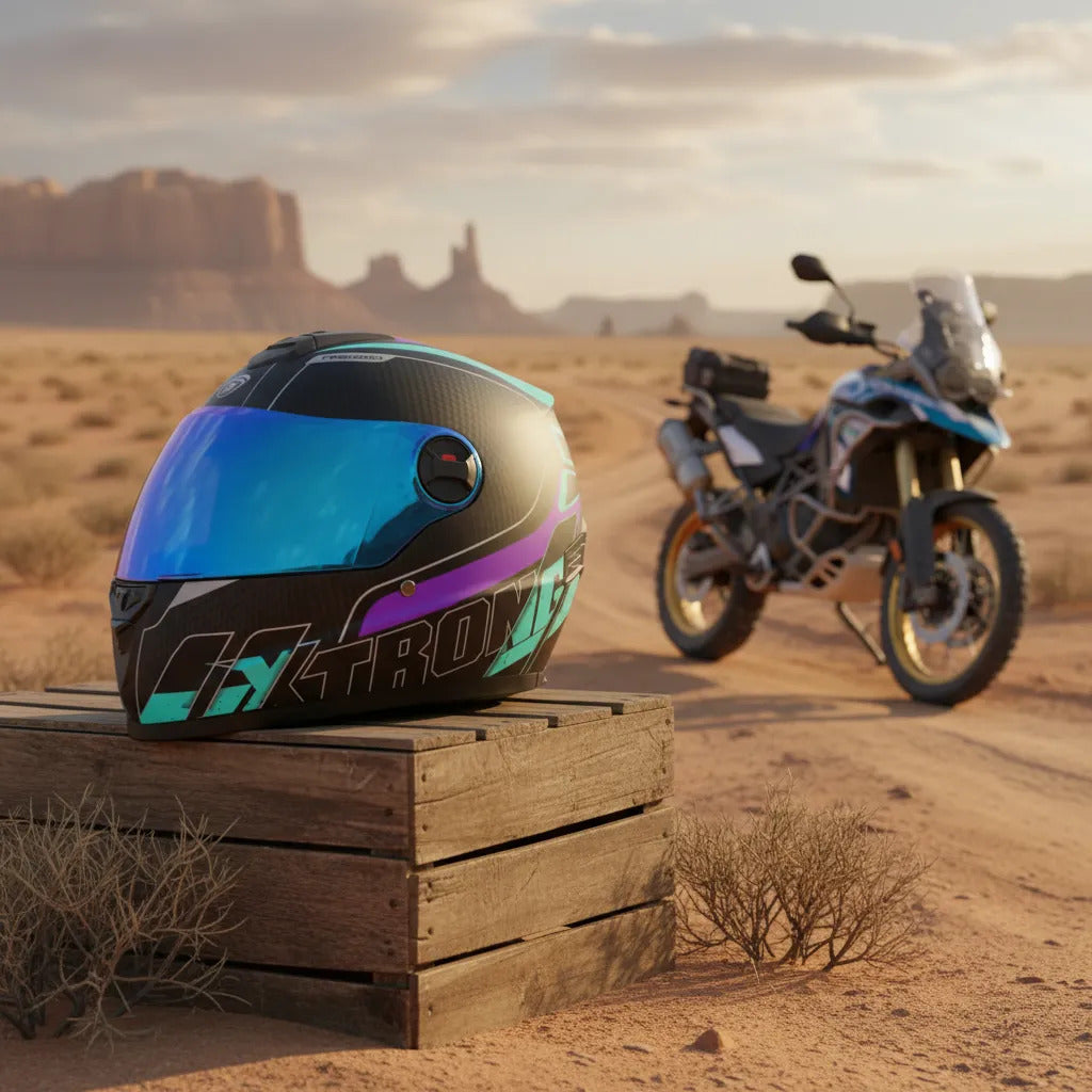 Casco Xtrong M61 Mujer Hombre Integral Certificación Europea