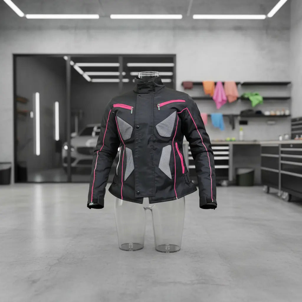 Chaqueta Para Motociclistas Dotacion Protecciones Reflectiva