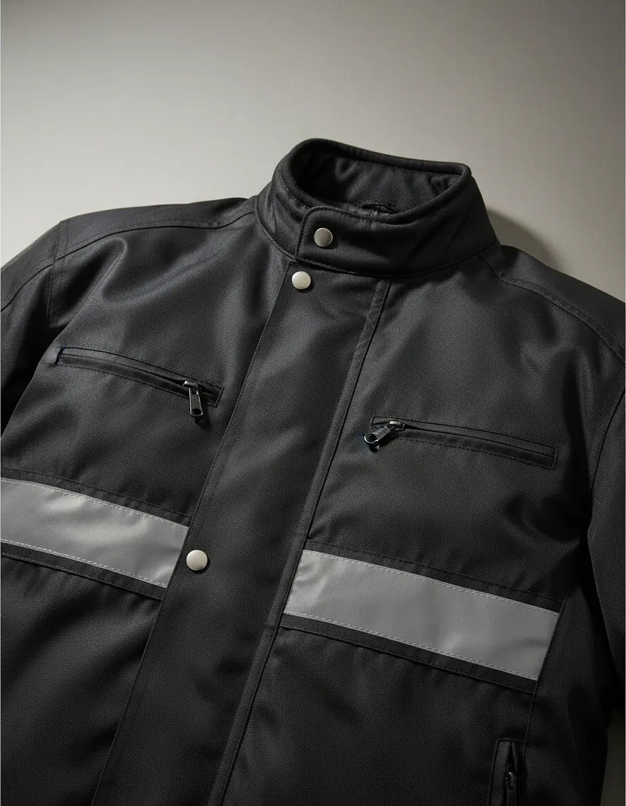 Chaqueta Para Motociclistas Dotacion Protecciones Reflectiva