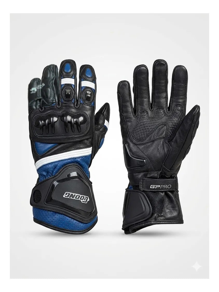 Guantes Cuero Gp Pro Alta Protección Caña Larga Unisex
