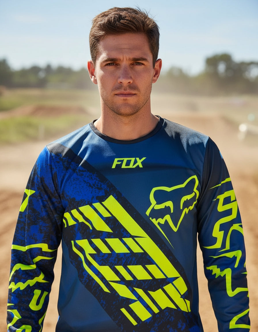 Buzo Manga Larga Mtb Motocross Bicicross Jersey Ciclismo