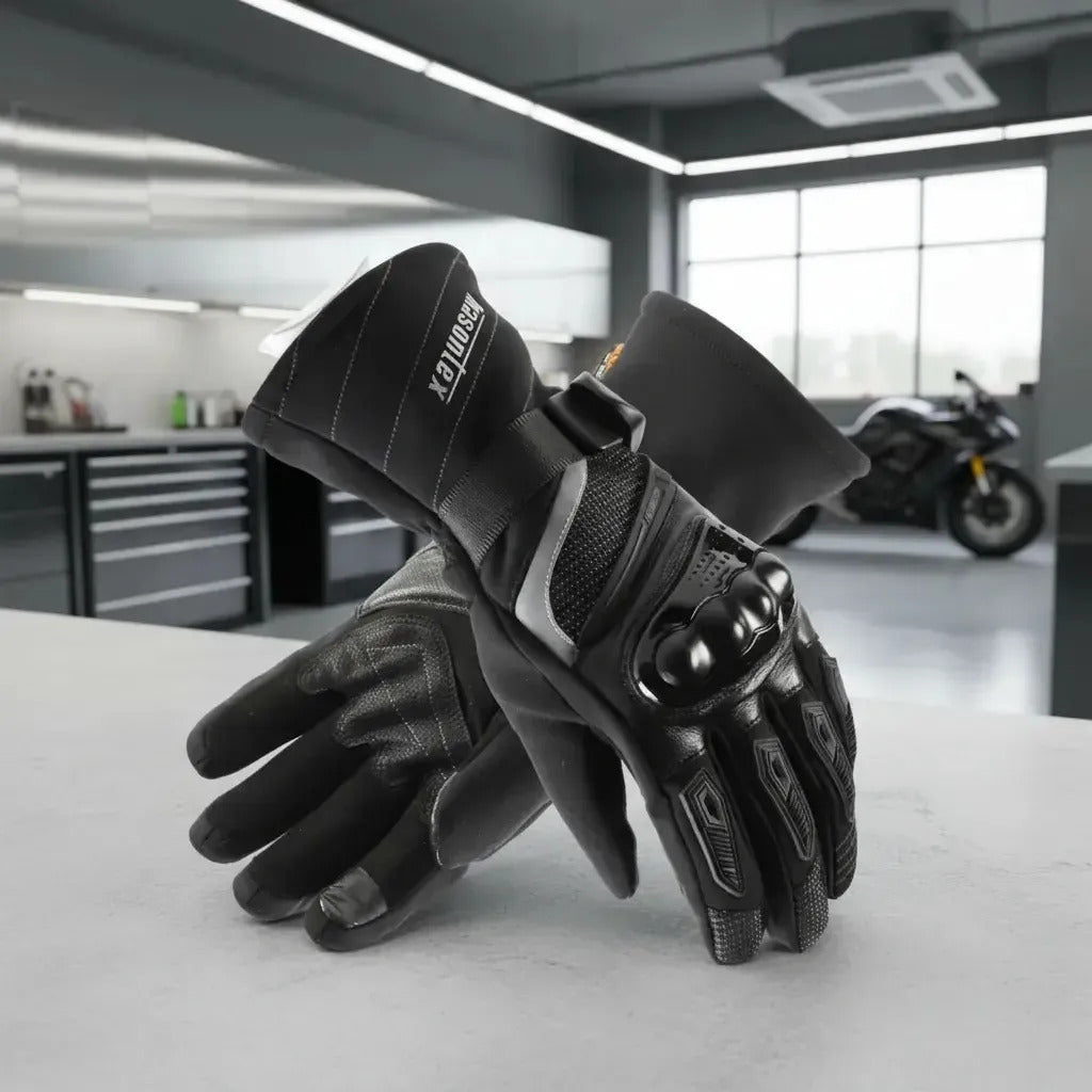 Guantes Masontex  Impermeables Y Térmicos  Moto Caña Larga