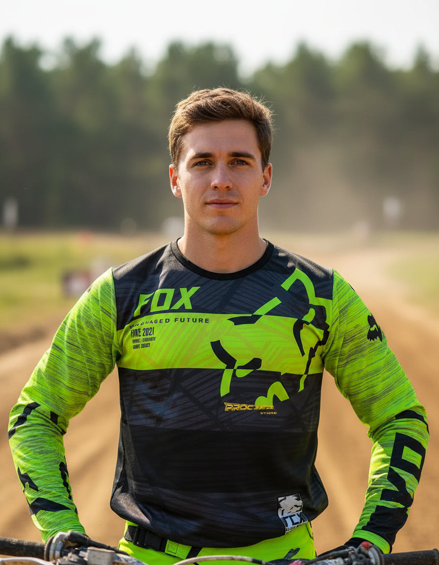 Buzo Manga Larga Mtb Motocross Bicicross Jersey Ciclismo