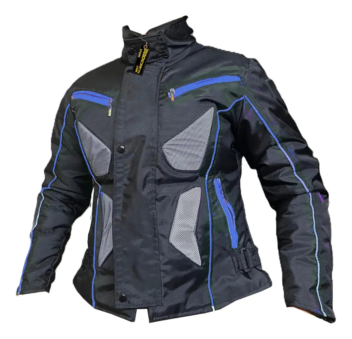 Chaqueta Para Motociclistas Dotacion Protecciones Reflectiva